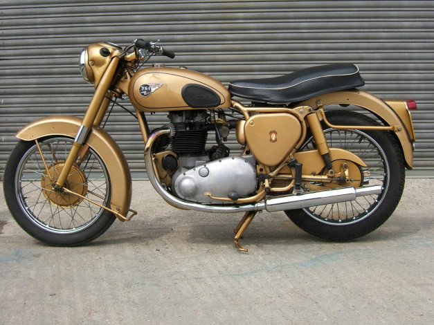 Обои картинки фото bsa, мотоциклы
