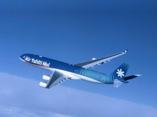 Картинка airbus a340 авиация пассажирские самолёты