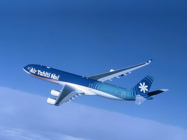 Обои картинки фото airbus, a340, авиация, пассажирские, самолёты