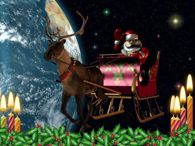 Обои картинки фото праздничные, дед, мороз