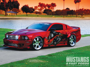 Картинка 2005 ford mustang gt автомобили