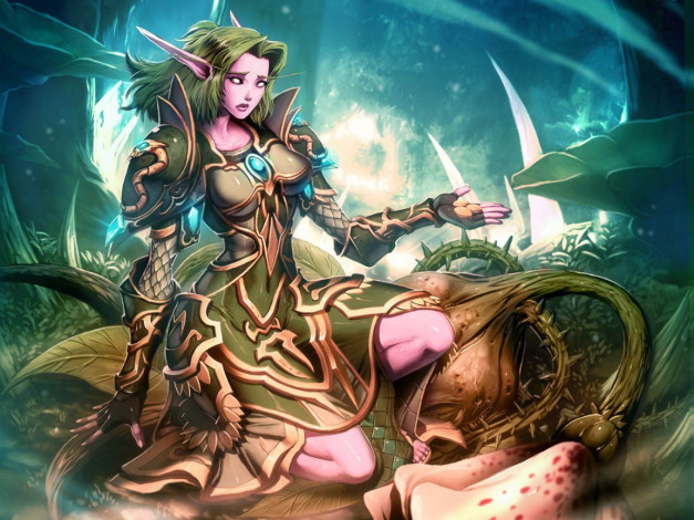 Обои картинки фото фэнтези, эльфы