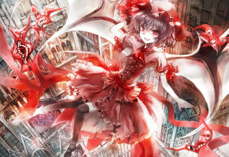 Картинка аниме touhou ремилия скарлет