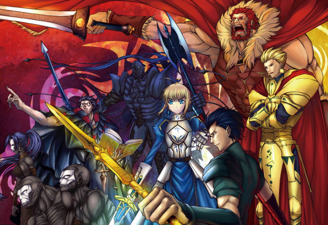 Обои картинки фото аниме, fate, zero, персонажи