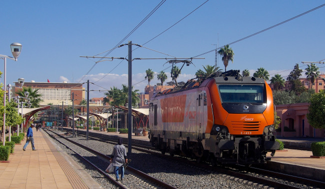 Обои картинки фото техника, локомотивы, локомотив, рельсы, железная, дорога