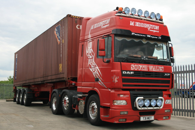 Обои картинки фото daf, автомобили, trucks, nv, нидерланды, автобусы, седельные, тягачи, шасси