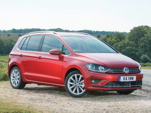 Картинка автомобили volkswagen красный 2014г sv golf