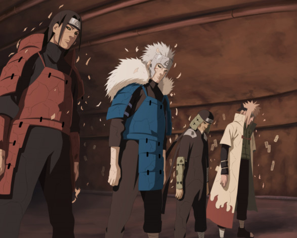 Обои картинки фото аниме, naruto, хокаге