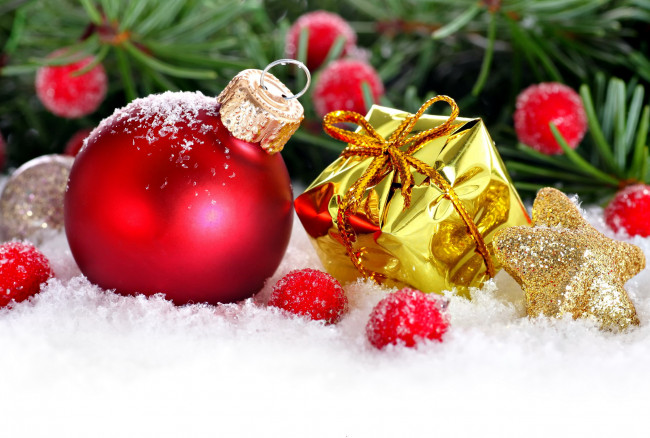Обои картинки фото праздничные, - разное , новый год, красный