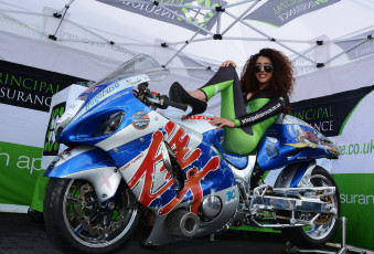 обоя мотоциклы, мото с девушкой, девица, байк