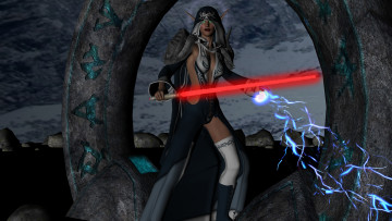 Картинка 3д+графика эльфы+ elves эльфийка взгляд фон