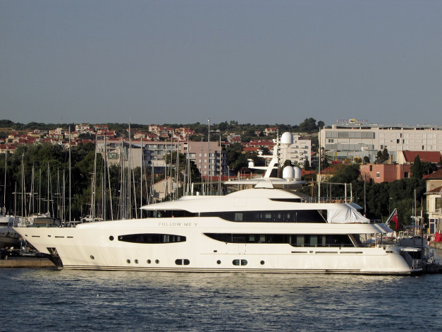 Обои картинки фото follow me v, корабли, Яхты, яхта