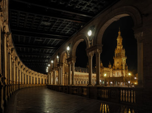 Картинка города -+огни+ночного+города простор