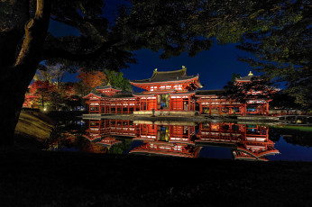 Картинка города замки+Японии простор