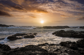 Картинка природа восходы закаты простор