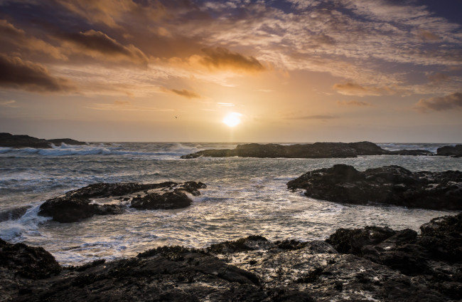 Обои картинки фото природа, восходы, закаты, простор