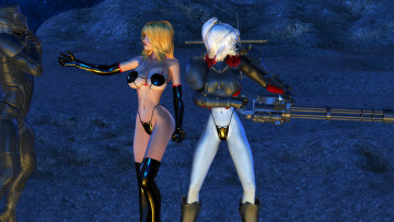 Картинка 3д+графика фантазия+ fantasy девушки фон пулемет униформа