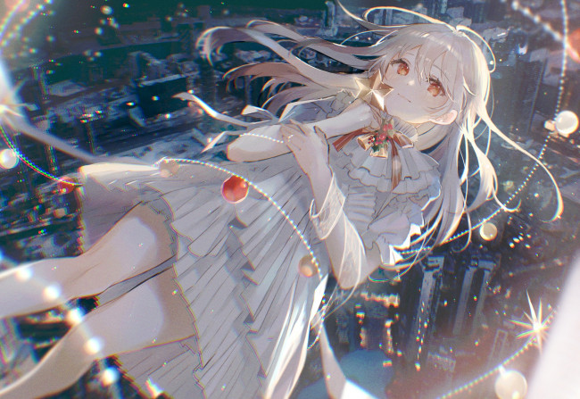 Обои картинки фото аниме, unknown,  другое , девушка