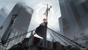 обоя аниме, chainsaw man, девушка