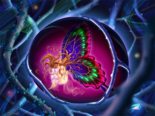 Картинка аниме angels demons