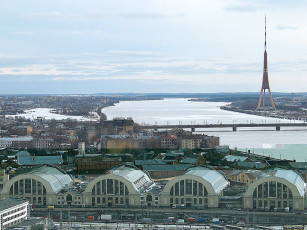 Картинка города рига латвия