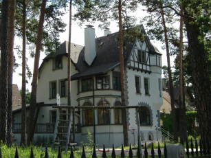 Картинка города здания дома