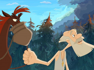 Картинка мультфильмы алеша попович тугарин змей