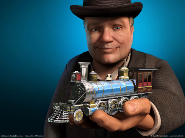 Обои картинки фото видео, игры, sid, meier`s, railroads