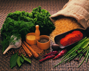 Картинка еда крупы зерно специи семечки