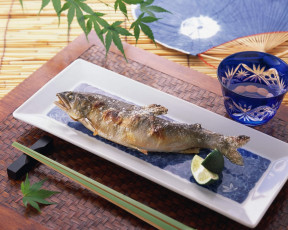 Картинка еда рыбные блюда морепродуктами