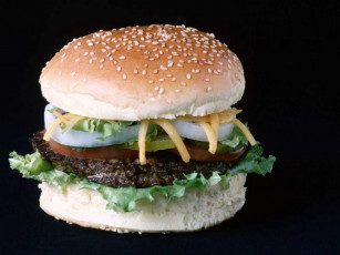 Картинка еда бутерброды гамбургеры канапе