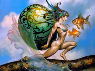 Картинка фэнтези девушки