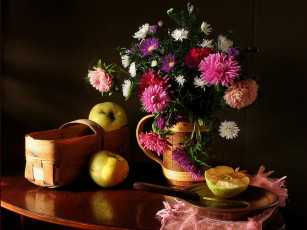 Картинка ира быкова цветочки еда натюрморт