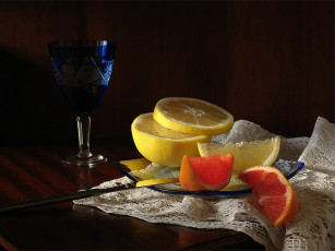 Картинка ира быкова грейпфруты еда натюрморт