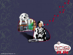 обоя мультфильмы, 102, dalmatians