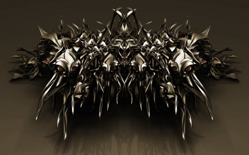 Картинка 3д графика fractal фракталы