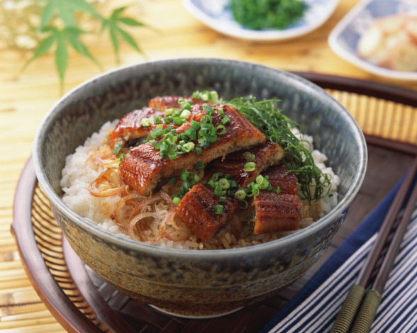 Обои картинки фото еда, рыбные, блюда, морепродуктами