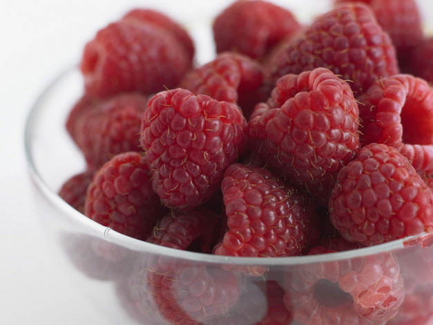 Обои картинки фото еда, малина