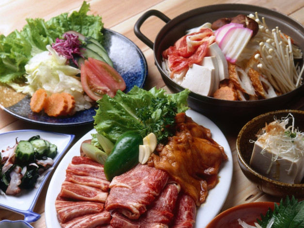Обои картинки фото еда, мясные, блюда