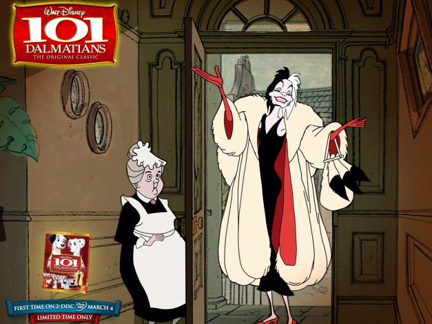 Обои картинки фото мультфильмы, 101, dalmatians