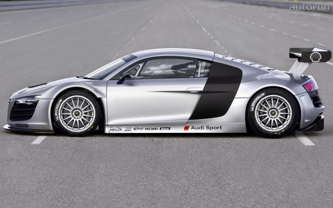 Обои картинки фото audi, r8, gt3, автомобили