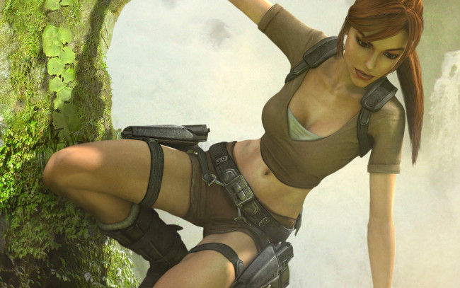 Обои картинки фото видео, игры, tomb, raider, legend, lara, croft