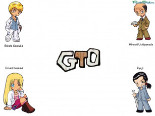 обоя аниме, gto
