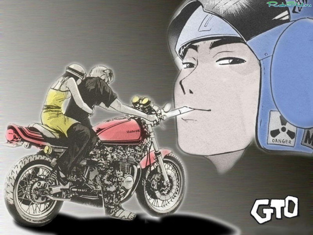 Обои картинки фото аниме, gto