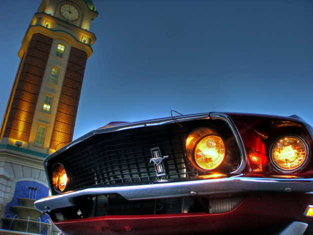 Обои картинки фото автомобили, mustang