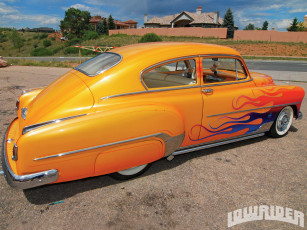 Картинка 1952 chevrolet torpedo fastback автомобили custom classic car