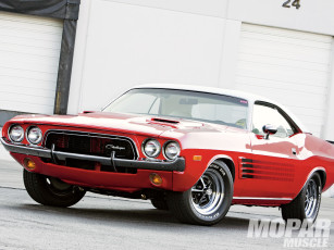 Картинка 1973 dodge challenger автомобили