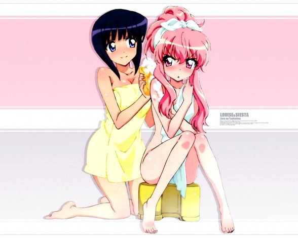 Обои картинки фото аниме, zero, no, tsukaima