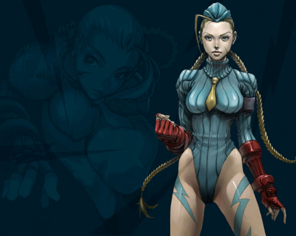 Обои картинки фото street, fighter, аниме