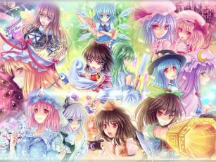 Картинка аниме touhou персонажи тохо